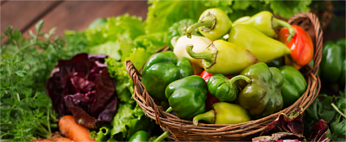 Fruits and vegetables